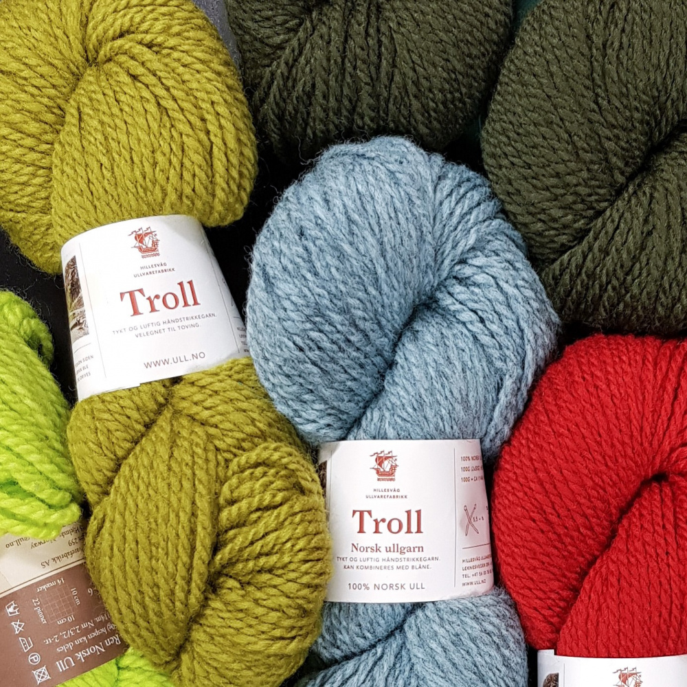 Forøge udmelding klud Troll HiFa ullgarn - Flere farger - Spødet