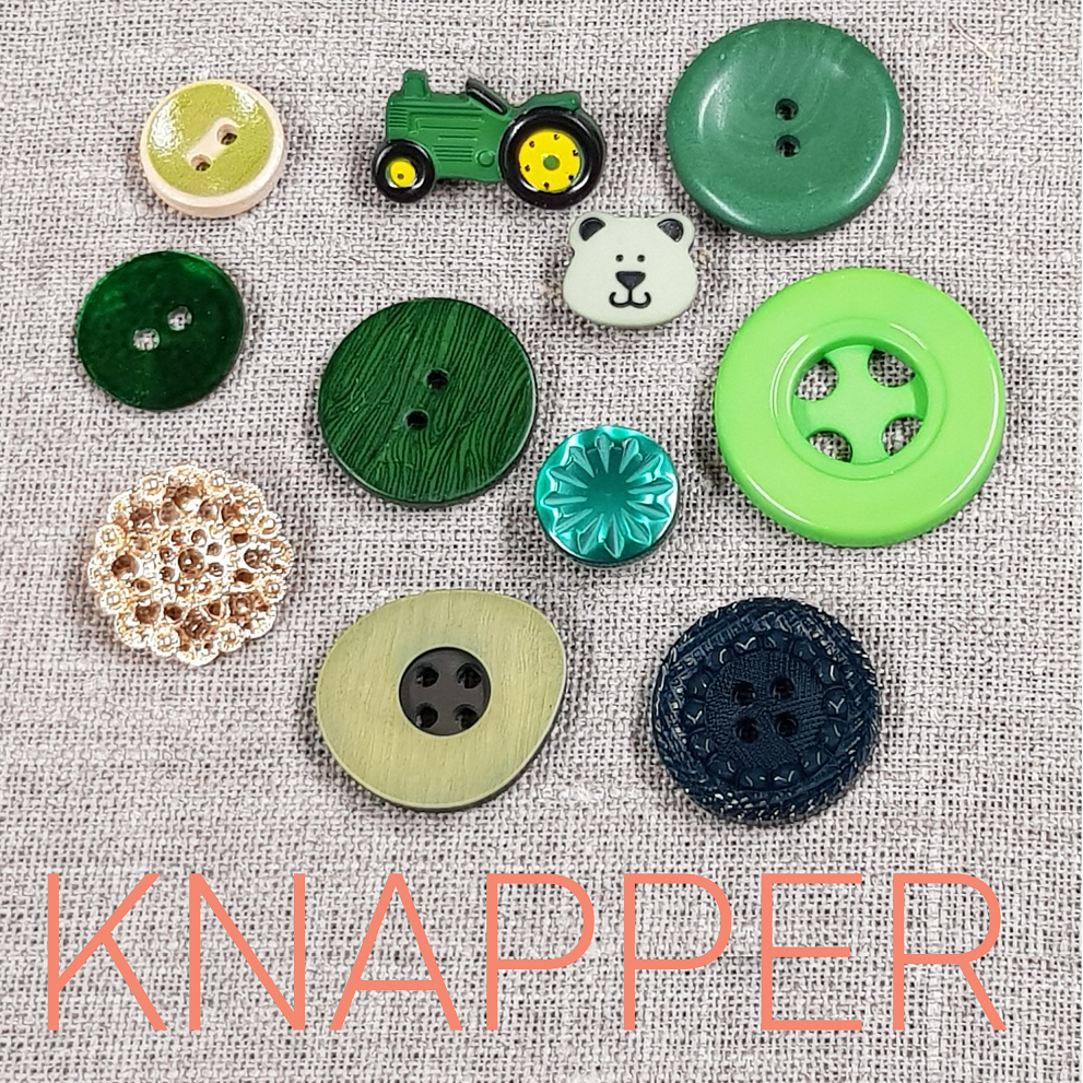 Knaper jakkeknapp barneknapp bukseknapp treknapp kokosknapp